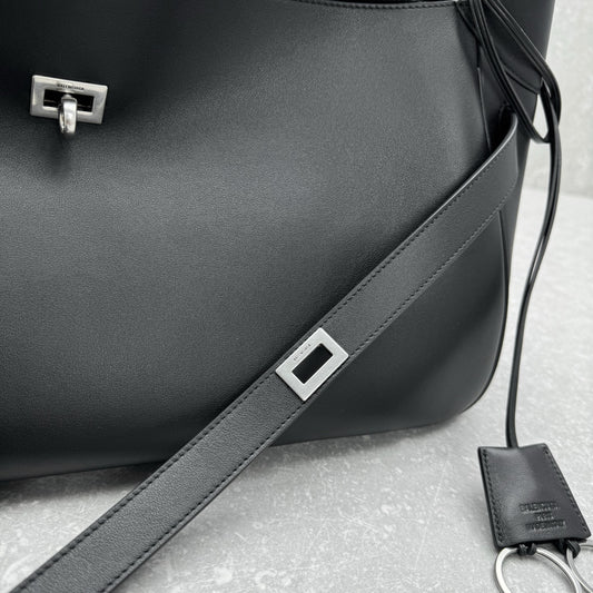 Balenciaga Bel Air Black Calfskin Shoulder Bag