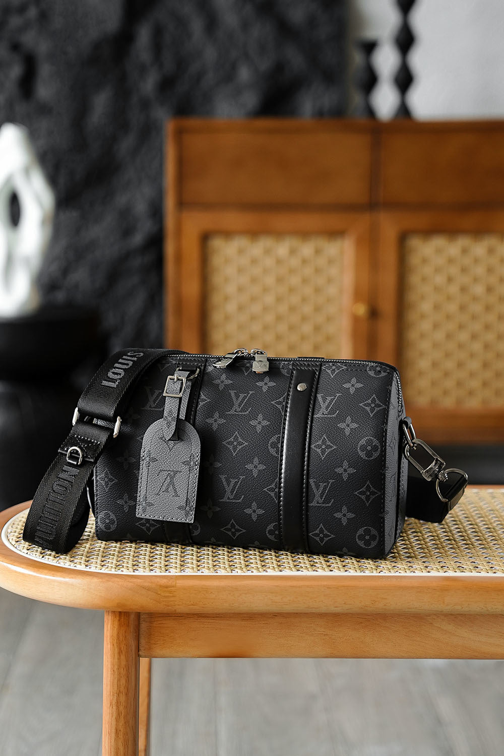Louis Vuitton City Keepall – Monogram Shadow or Monogram Eclipse Canvas