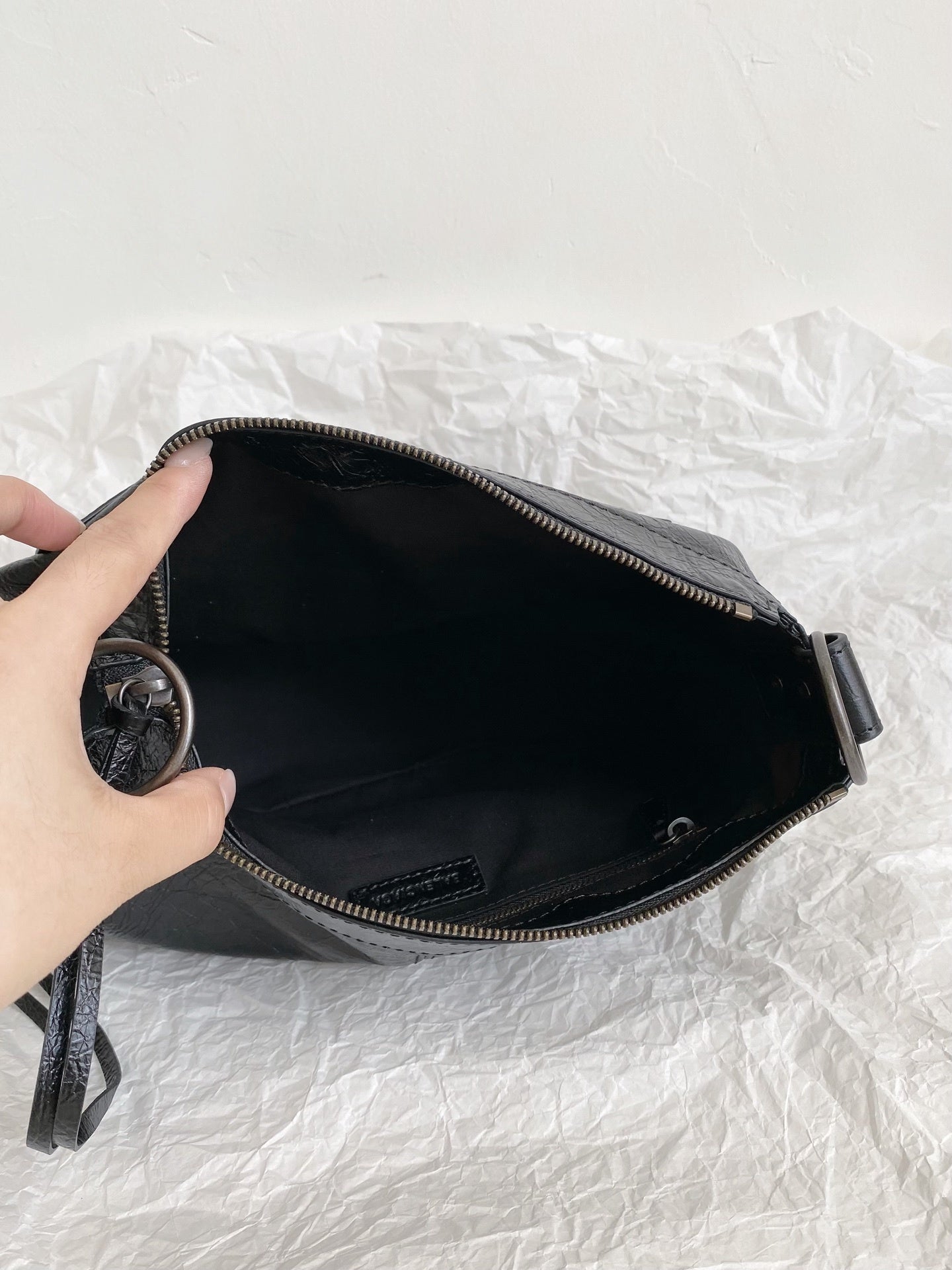 Balenciaga Le City Moto Small Shoulder Bag