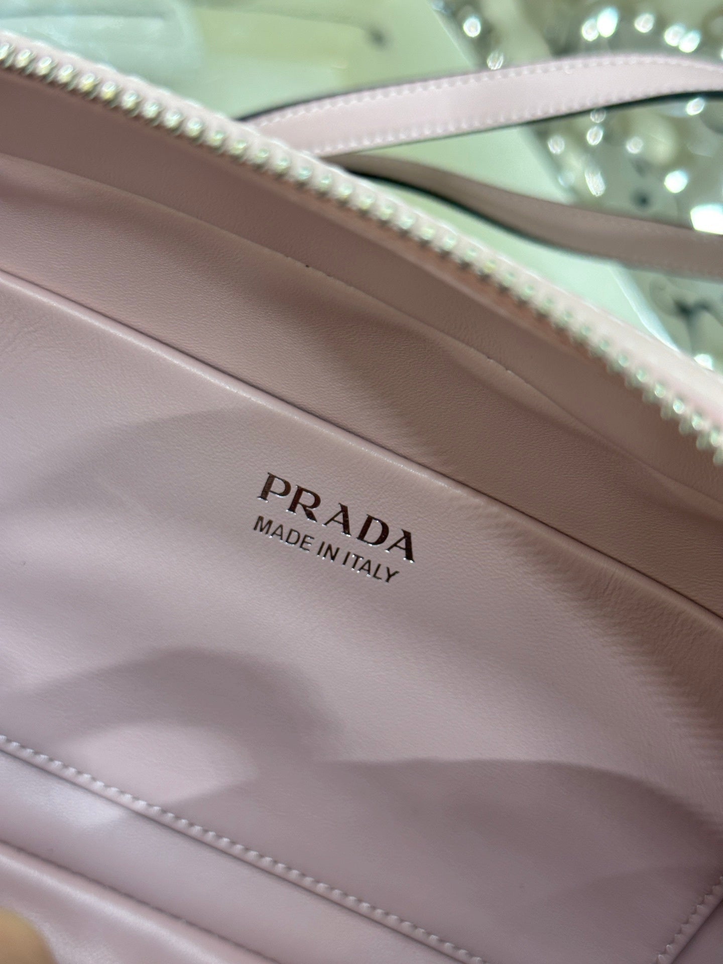 Prada Supernova Brushed Leather Handbag in Pink – Elegant Luxury Designer Bag