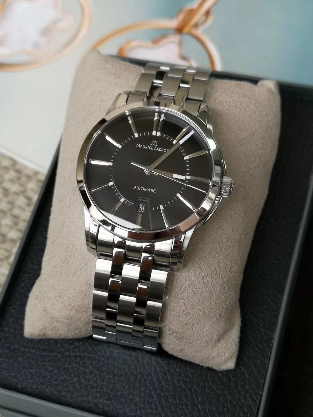 Maurice Lacroix Pontos Date Automatic – Stainless Steel Bracelet