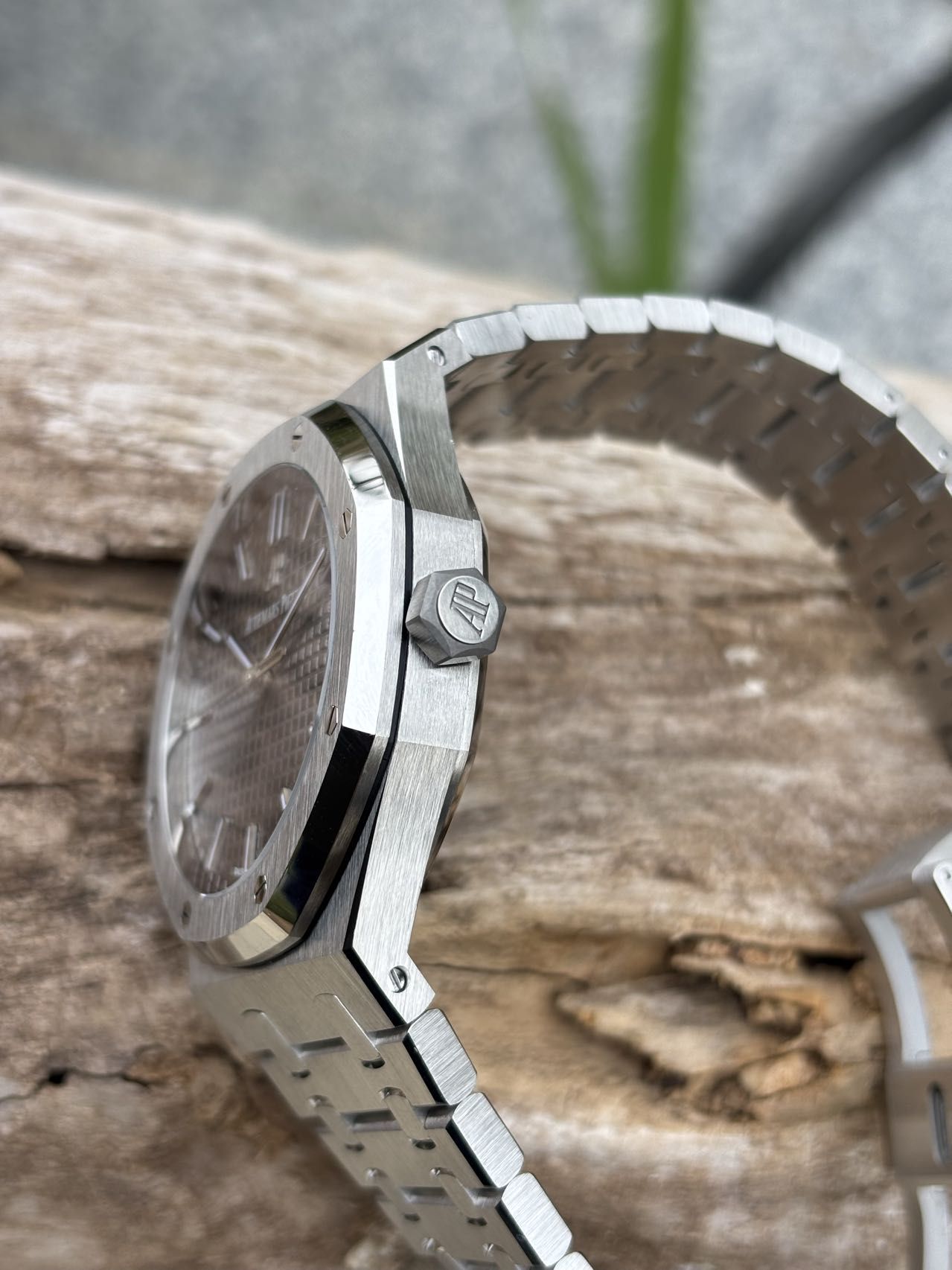 Audemars Piguet Royal Oak Selfwinding 41mm Grey Dial Stainless Steel Watch