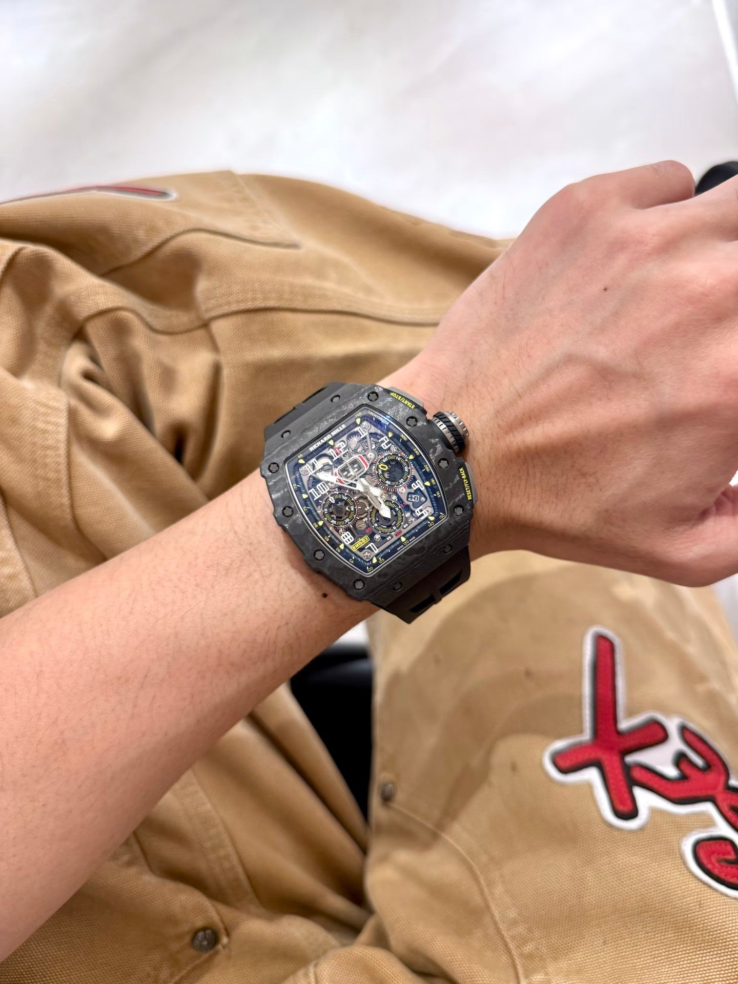 Richard Mille RM 11-03 Carbon TPT Flyback Chronograph
