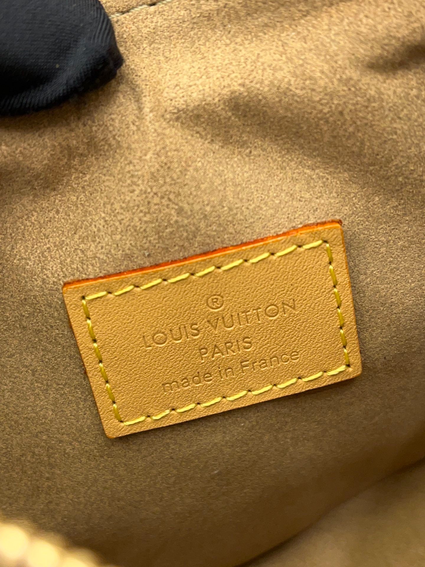 Louis Vuitton Loop Bag in Monogram Canvas with Natural Cowhide Leather Trim