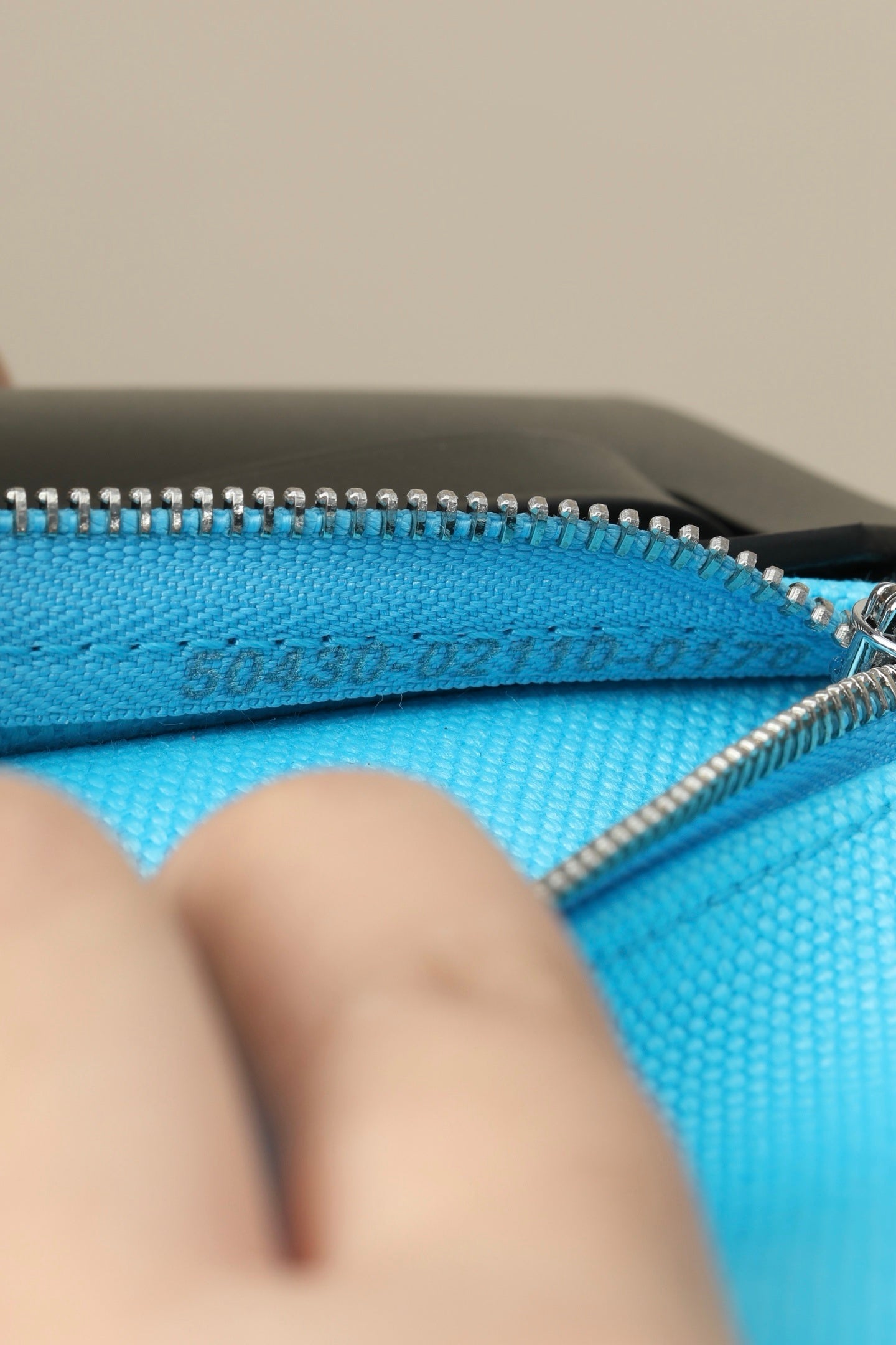 Hermès Herbag Zip 20 Bleu Riviera Canvas