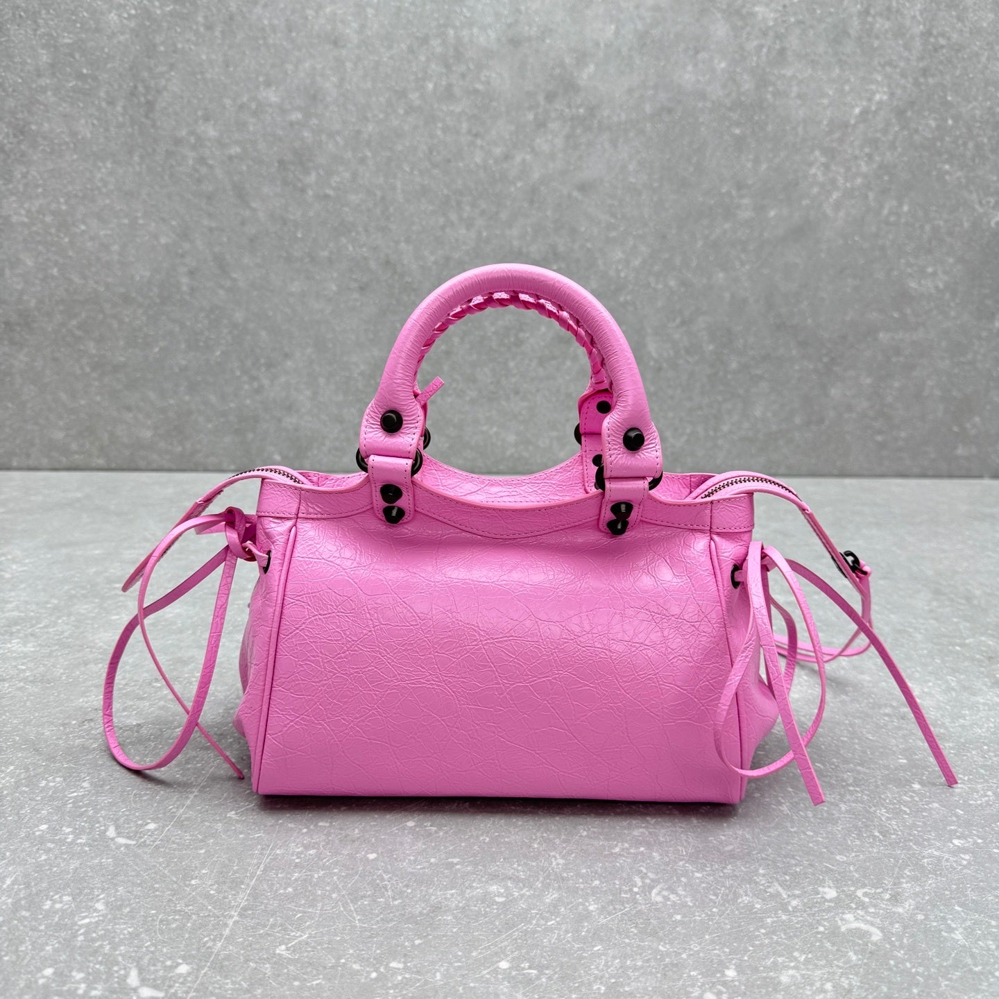 Balenciaga Le City Bubbly Pink Arena Lambskin