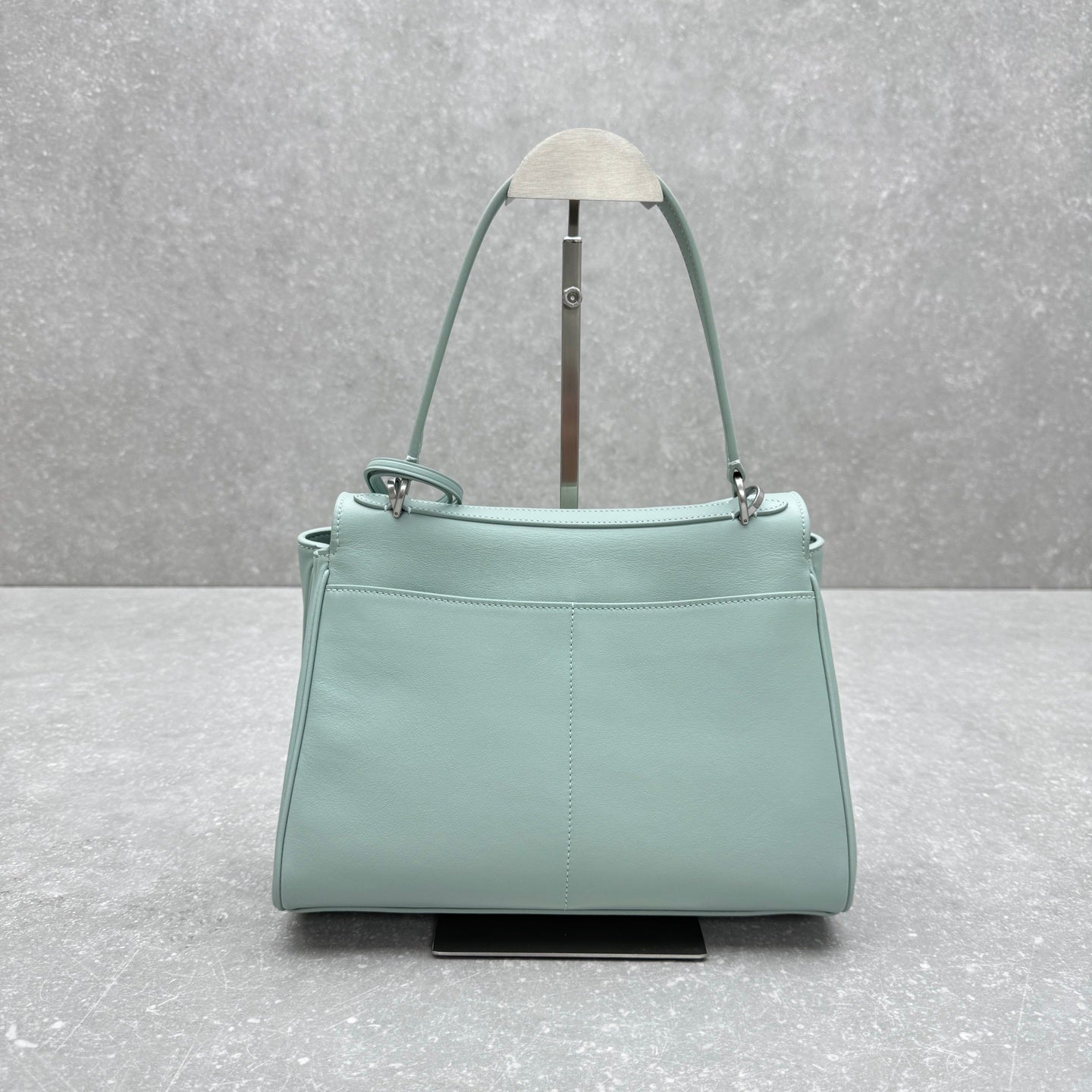 Balenciaga Rodeo Small Mineral Green Leather Bag