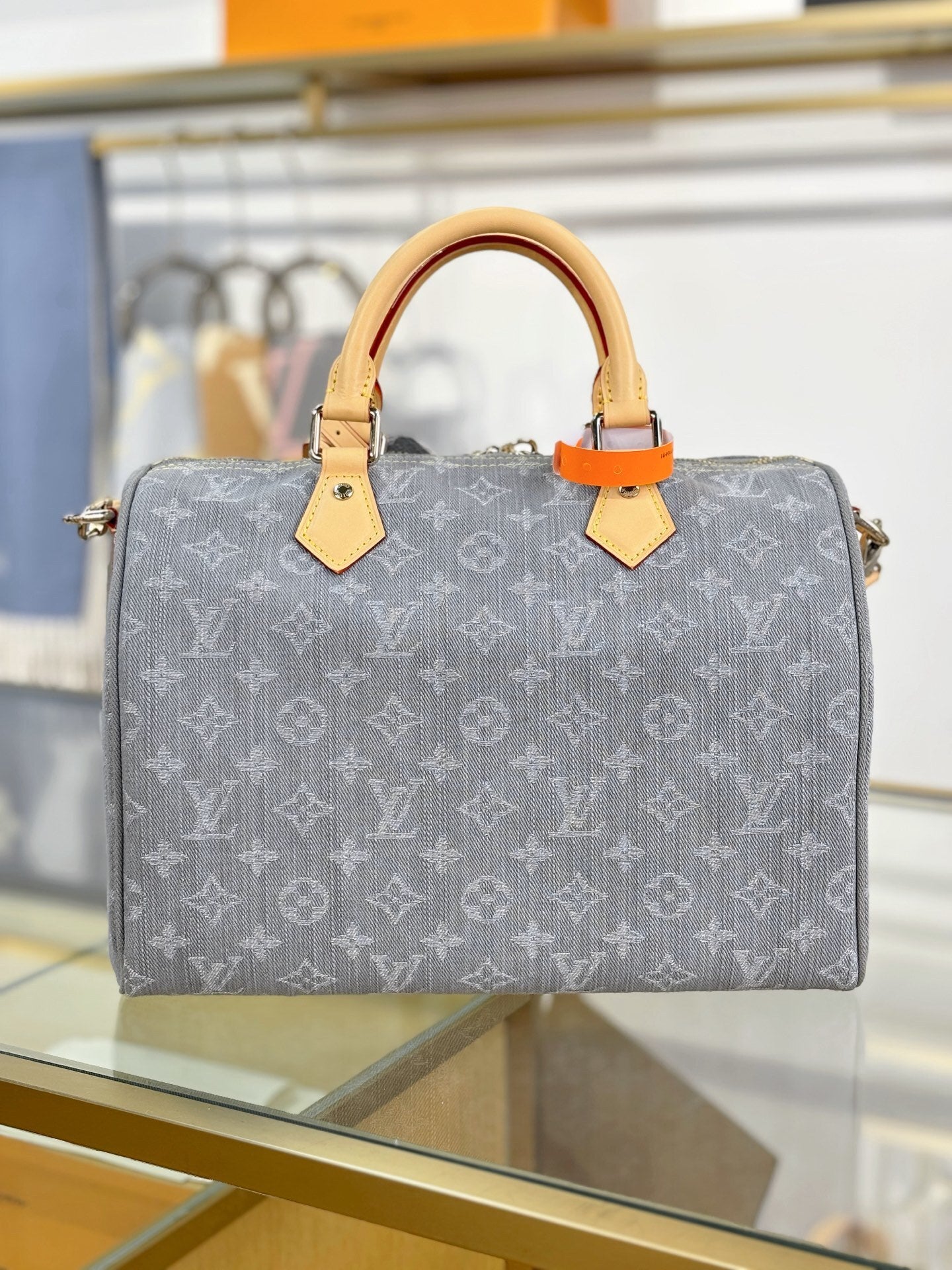 Louis Vuitton Speedy Soft 30 in Monogram Denim