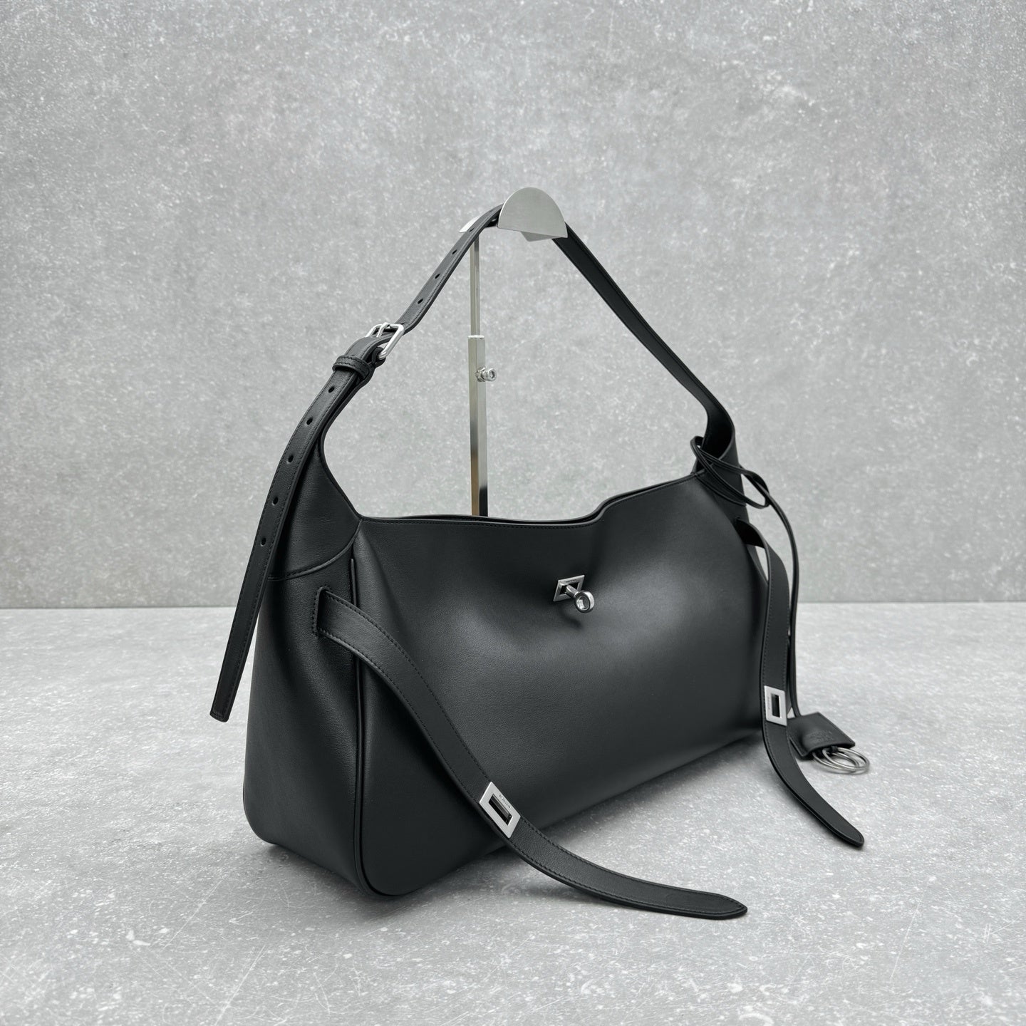 Balenciaga Bel Air Black Calfskin Shoulder Bag