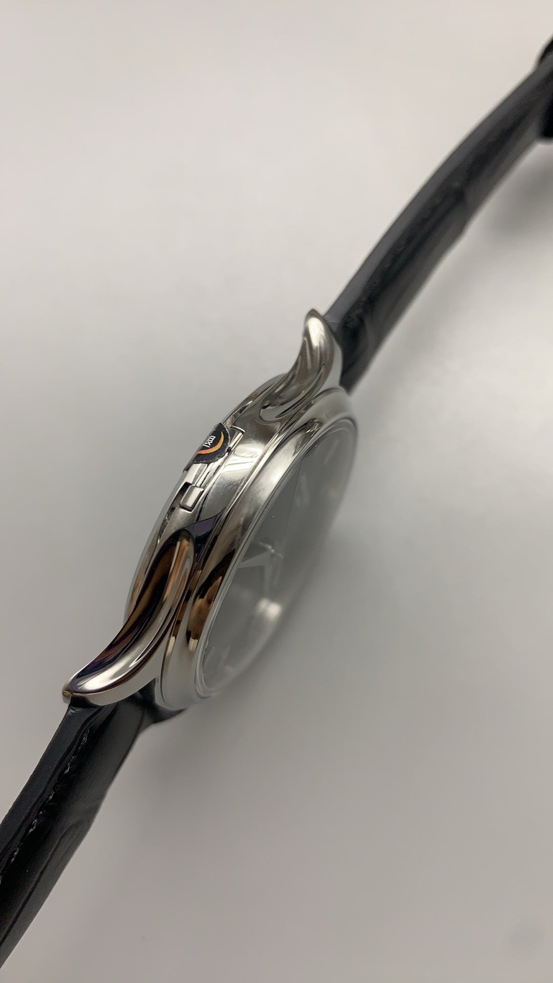 Patek Philippe Calatrava 39mm White Gold with Black Leather Strap