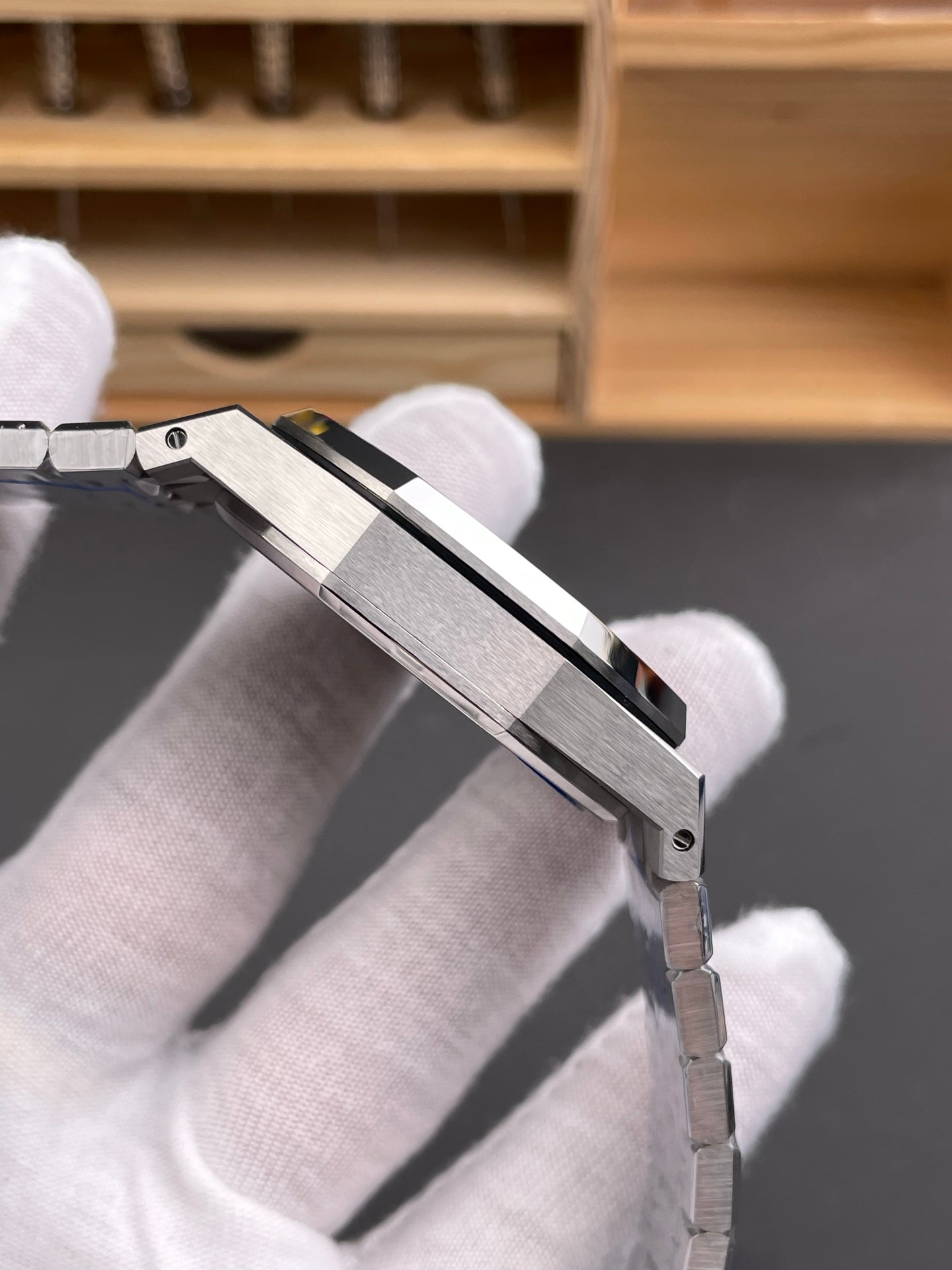 Audemars Piguet Royal Oak Chronograph 41mm Blue Dial Stainless Steel Watch