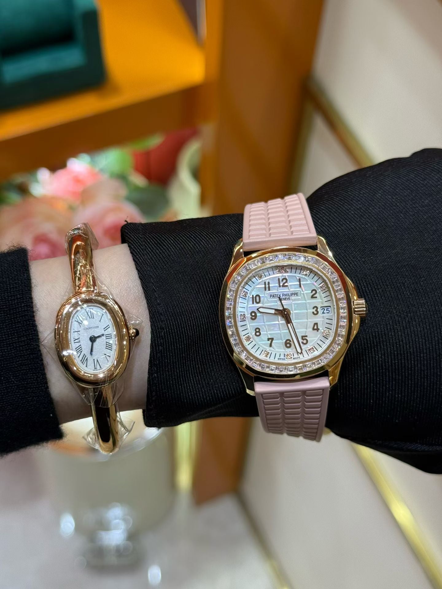 Patek Philippe Aquanaut Luce 5072R-001 Rose Gold Joaillerie Watch