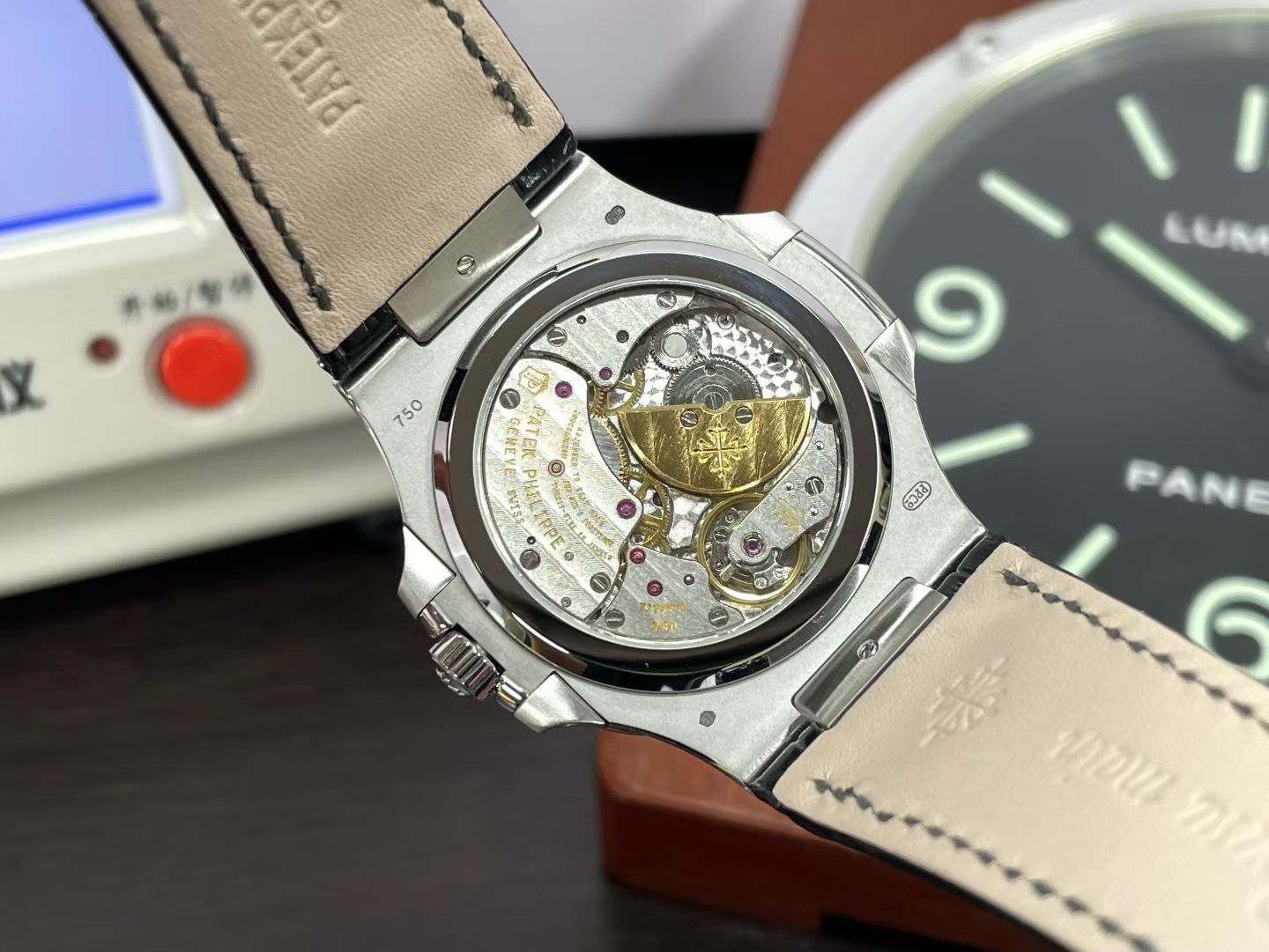 Patek Philippe Nautilus 5724G-001 White Gold Diamond Bezel Watch