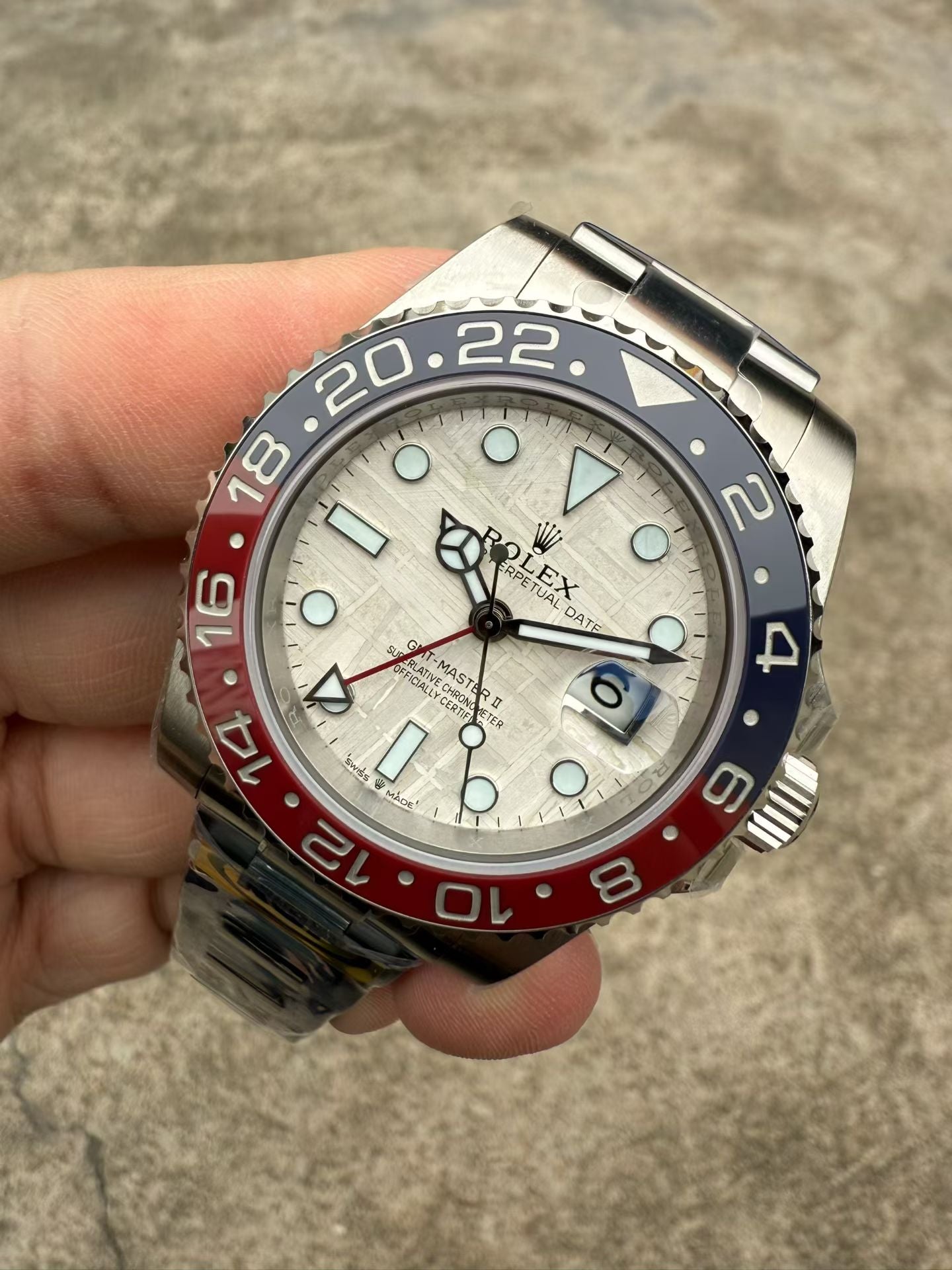 Rolex GMT-Master II Meteorite 126719BLRO Pepsi