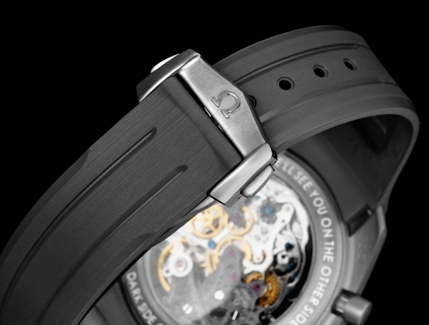 Omega Speedmaster Grey Side of the Moon Meteorite Dial