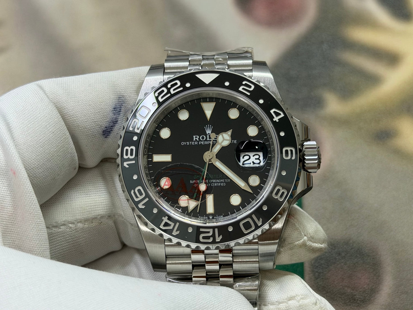 Rolex Datejust Slate Dial Diamond Hour Markers with Fluted Bezel Luxury Watch