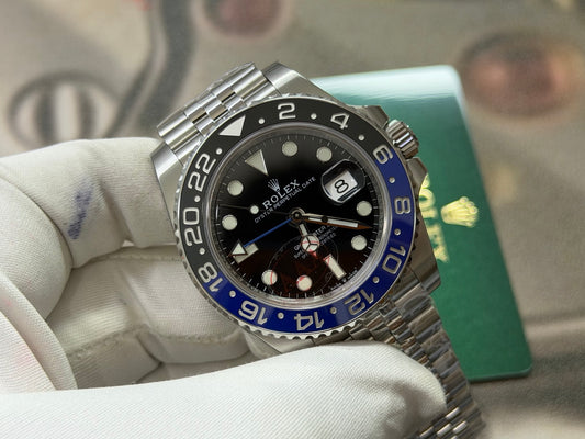 Rolex GMT-Master II “Batman” with Black & Blue Ceramic Bezel