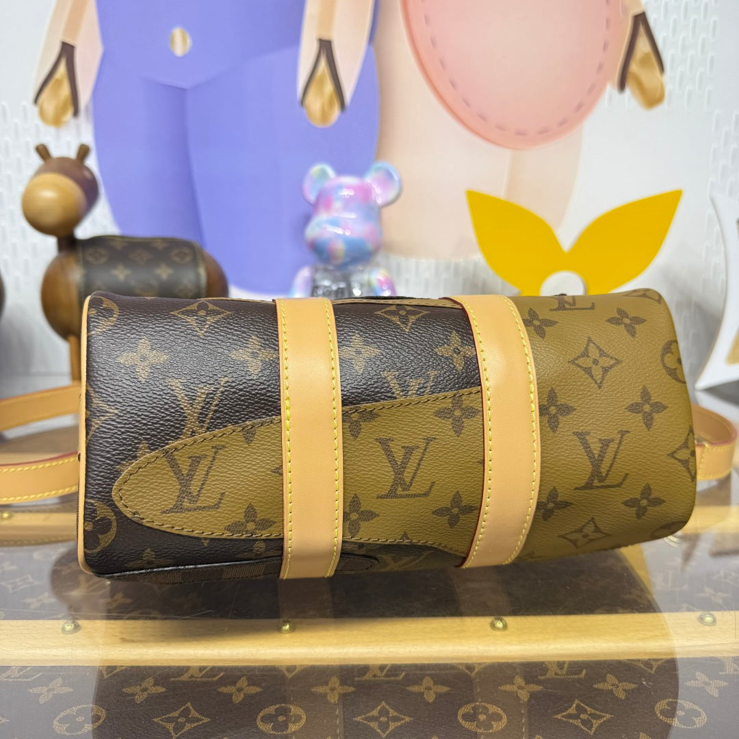 Louis Vuitton Keepall Bandoulière 25 City Bag in Monogram & Damier Canvas