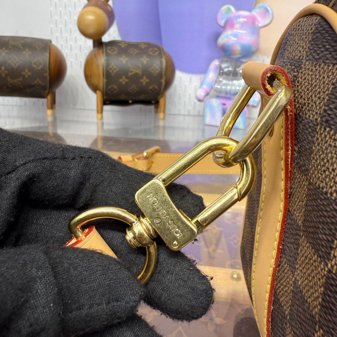 Louis Vuitton Keepall Bandoulière 25 City Bag in Monogram & Damier Canvas