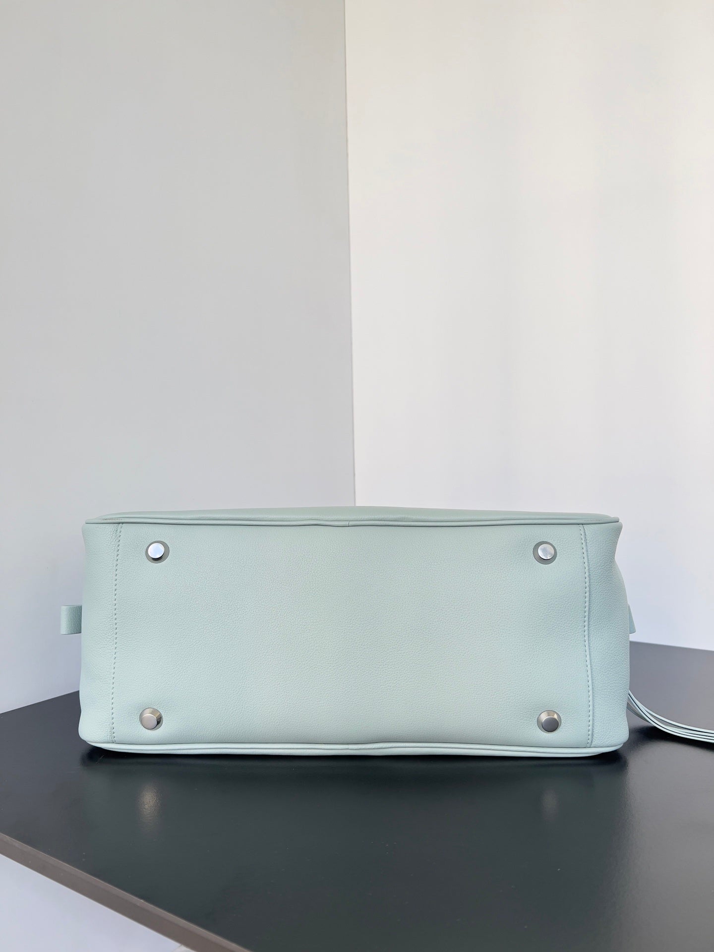 Balenciaga Carrie Bowling Bag Light Green