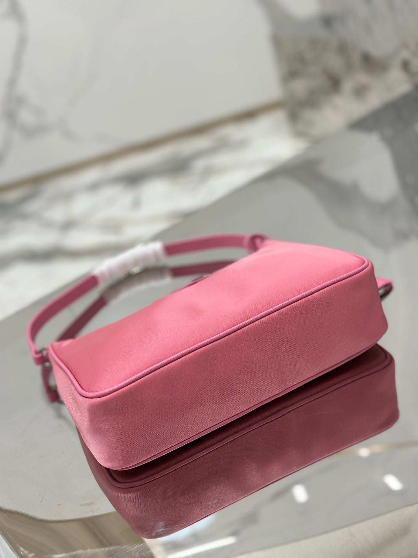 Prada Re-Edition 2005 Re-Nylon Shoulder Bag – Pink
