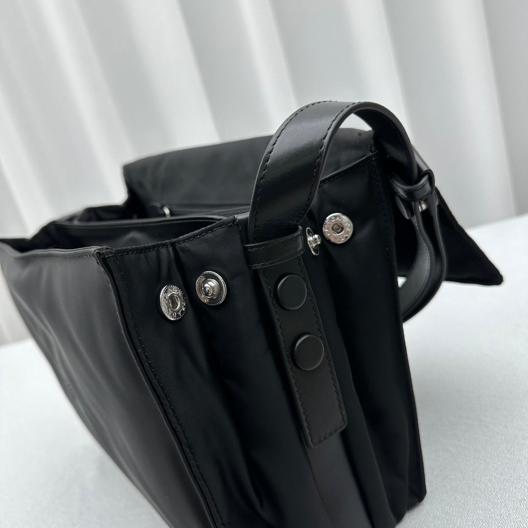 Prada Small Padded Re-Nylon Shoulder Bag – Black