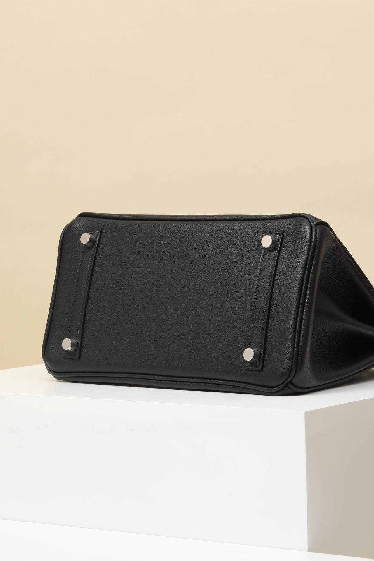 Hermès Birkin Rock 25 Black Volupto Leather