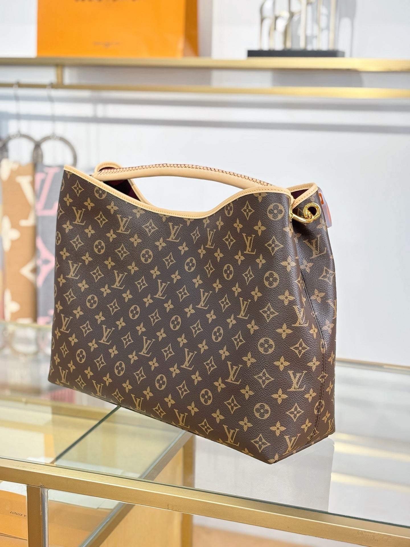 Louis Vuitton Again Handbag in Monogram Canvas