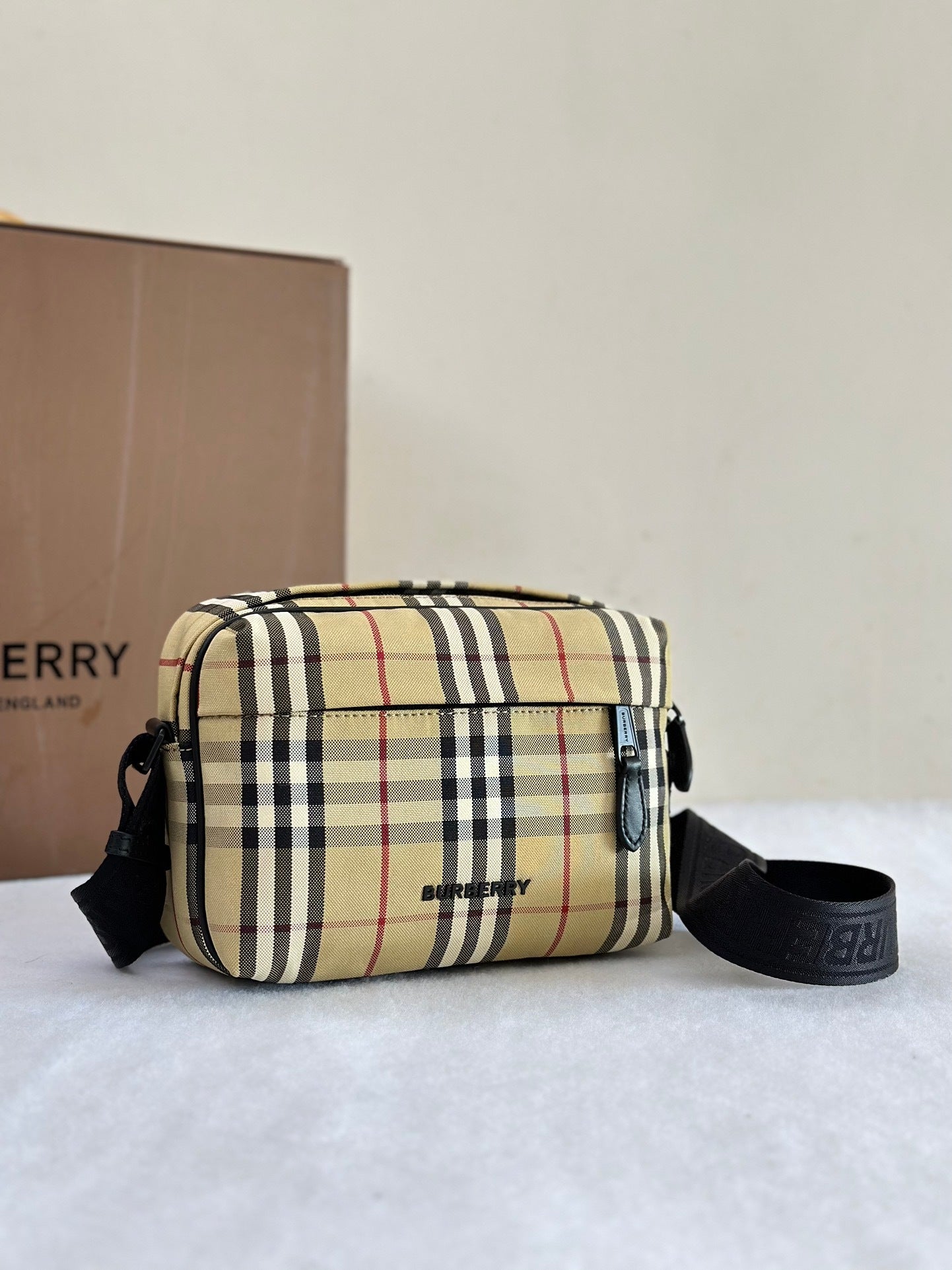 Burberry Vintage Check Paddy Bag Archive Beige Crossbody Bag