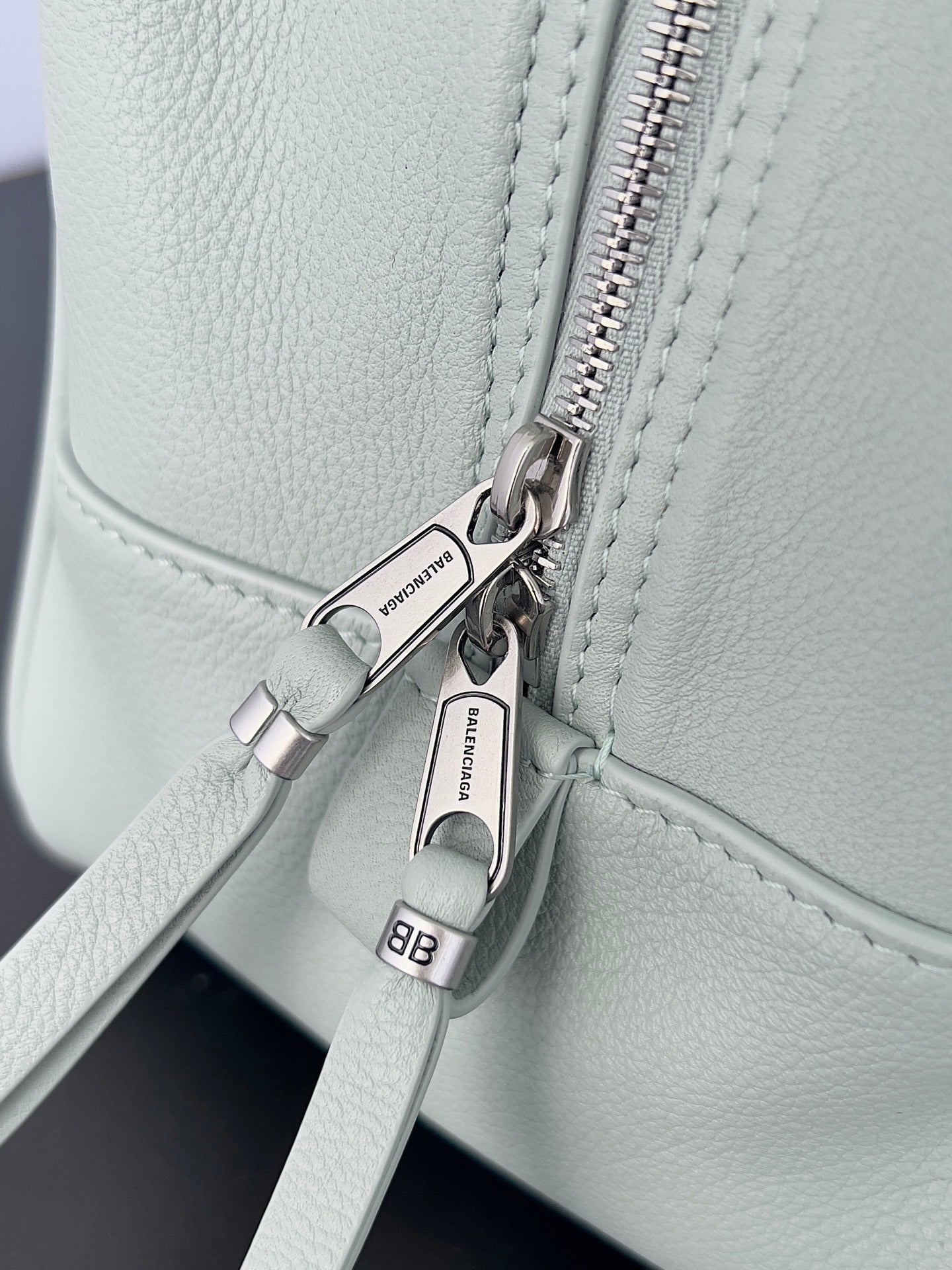 Balenciaga Carrie Bowling Bag Light Green