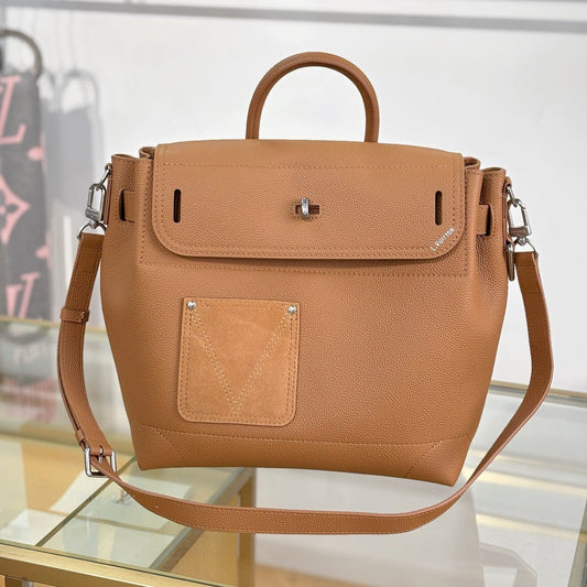 Louis Vuitton Steamer 30 Bag in LV Touch Cowhide Leather