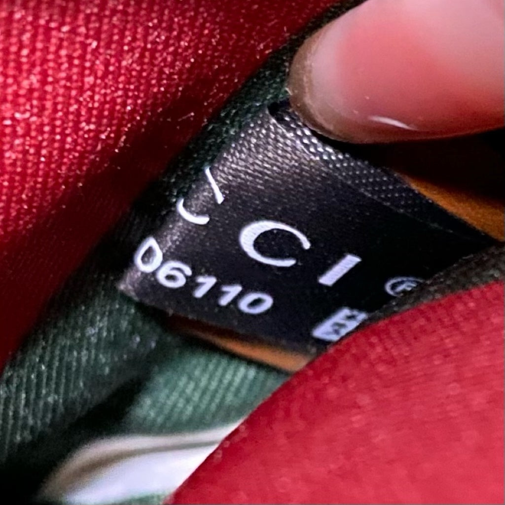 Gucci GG Emblem Medium Tote Bag in Beige Monogram with Brown Leather Trim