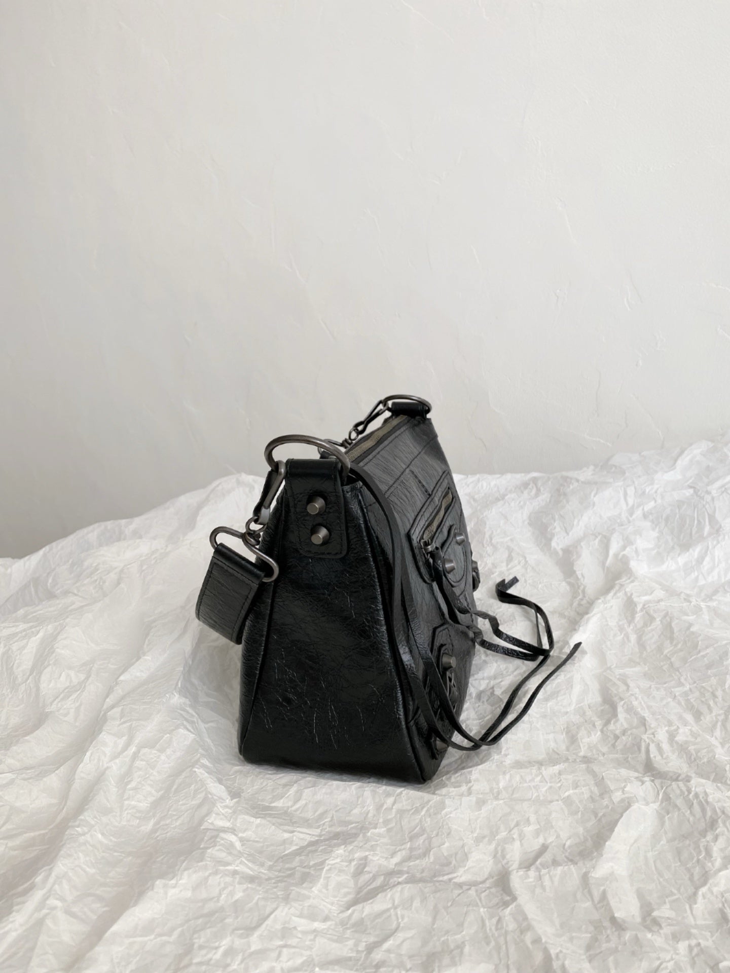 Balenciaga Le City Moto Small Shoulder Bag