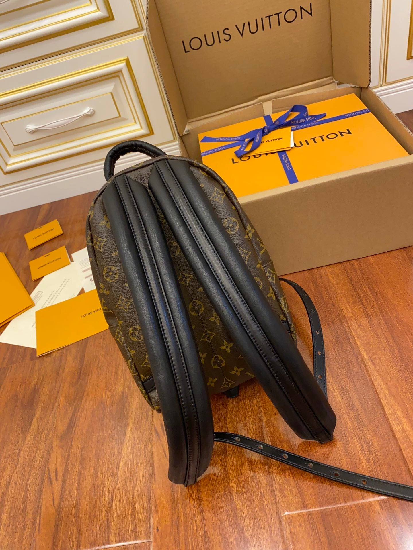 Louis Vuitton Palm Springs Backpack – Monogram Canvas, Brown (M41560)