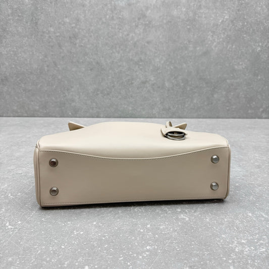 Balenciaga Rodeo Almond Leather Handbag