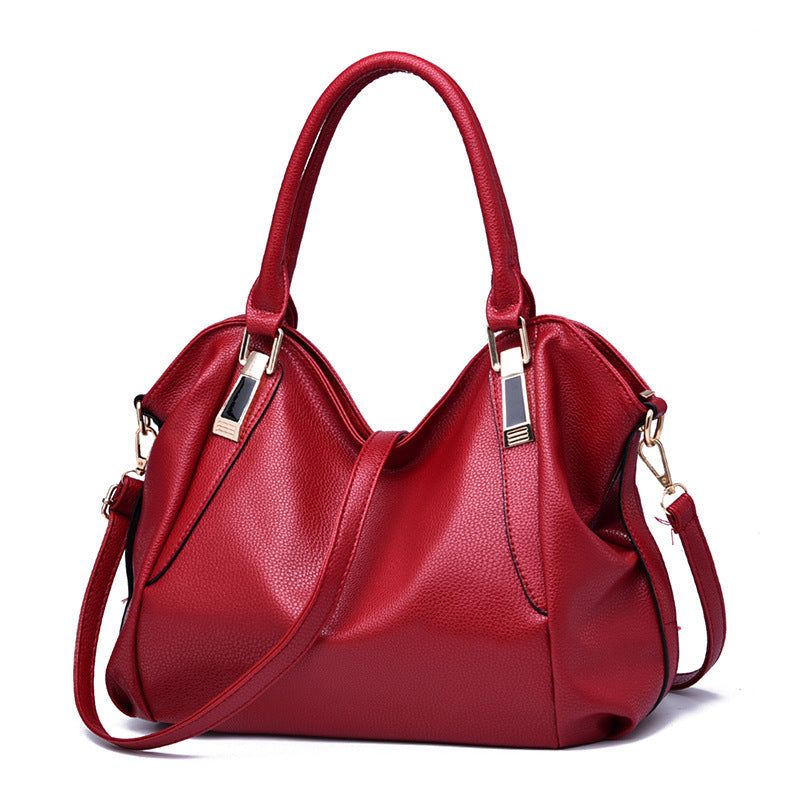 Women’s High-Capacity Tote Bag Soft Shoulder & Crossbody Handbag