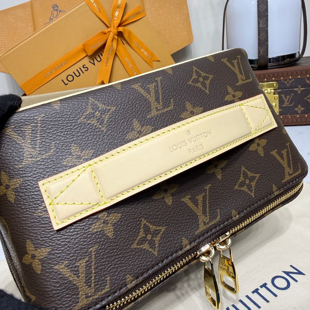Louis Vuitton Monogram Toiletry Bag for Travel