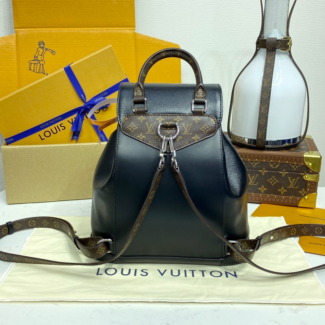 Louis Vuitton Montsouris Backpack Luxury LV Monogram Bag