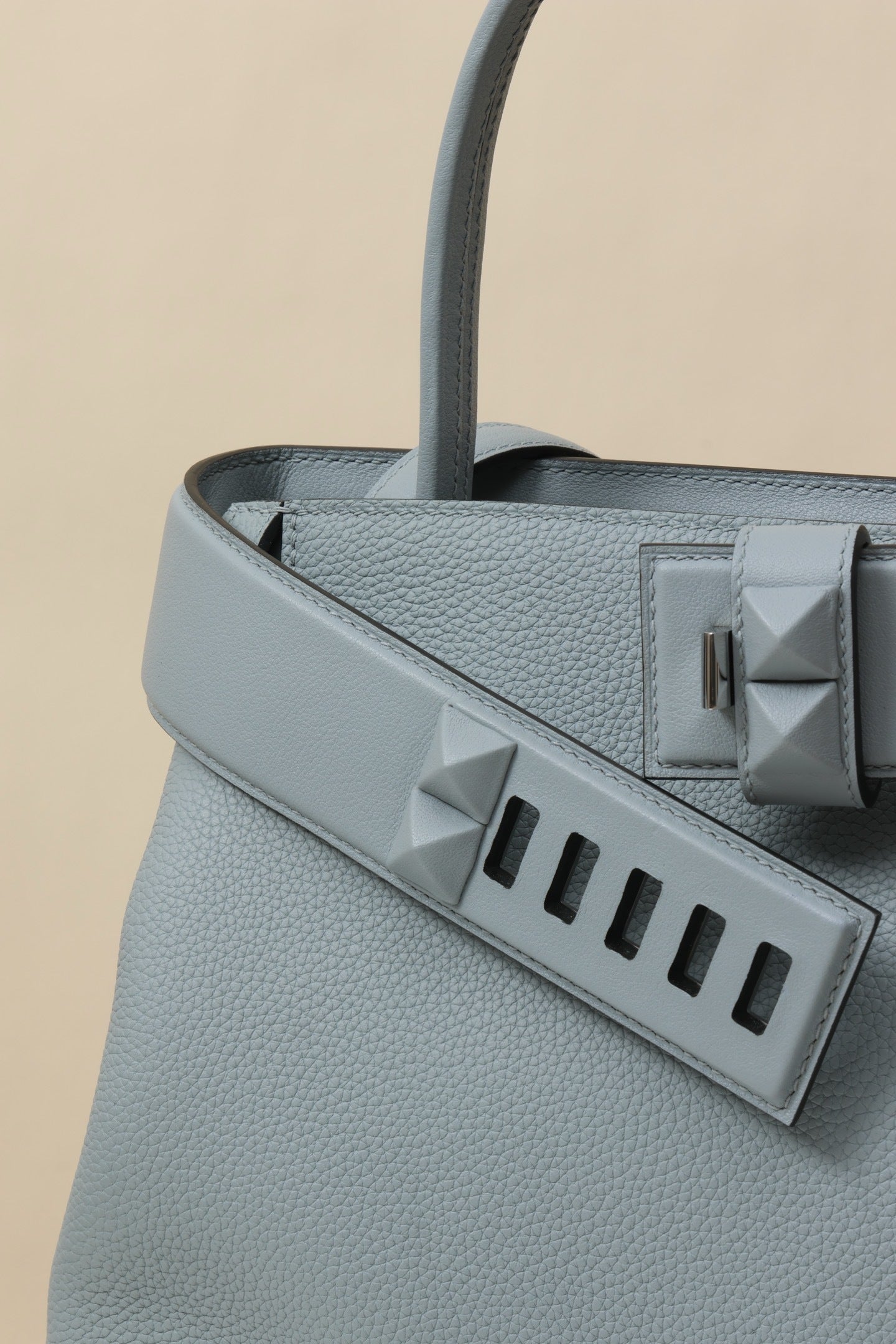 Hermès Medor Bag Gris Meyer Togo & Swift Leather