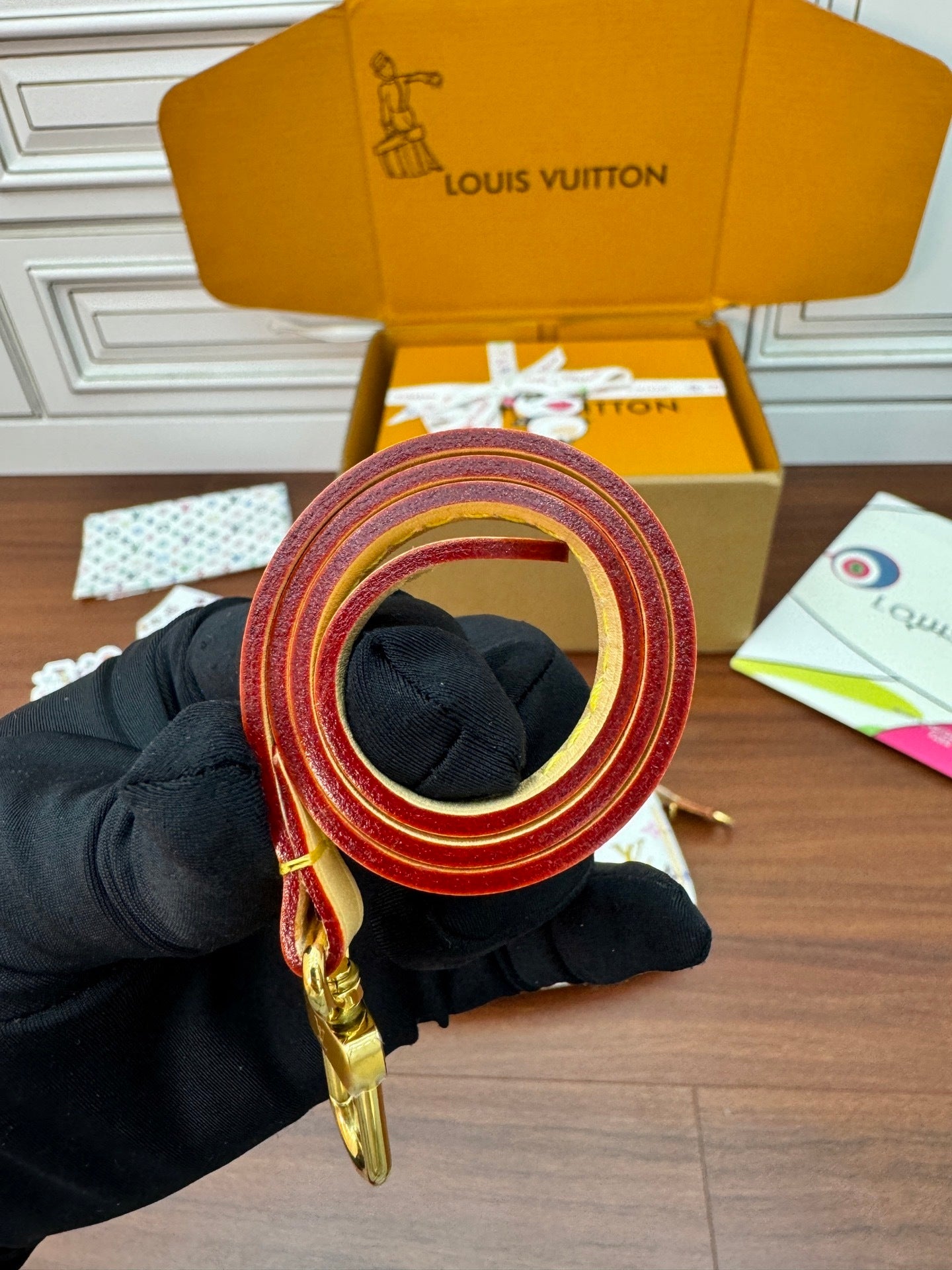 Louis Vuitton x Takashi Murakami Pochette Accessoires – White Multicolore Canvas