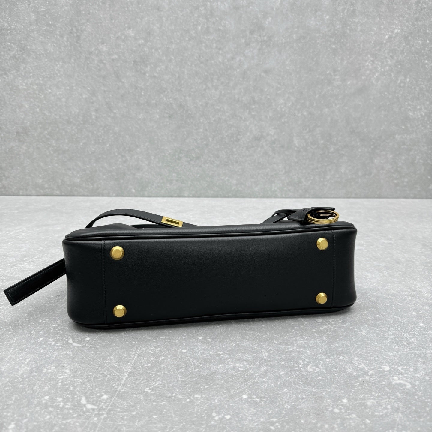 Balenciaga Bel Air Small Black Leather Shoulder Bag