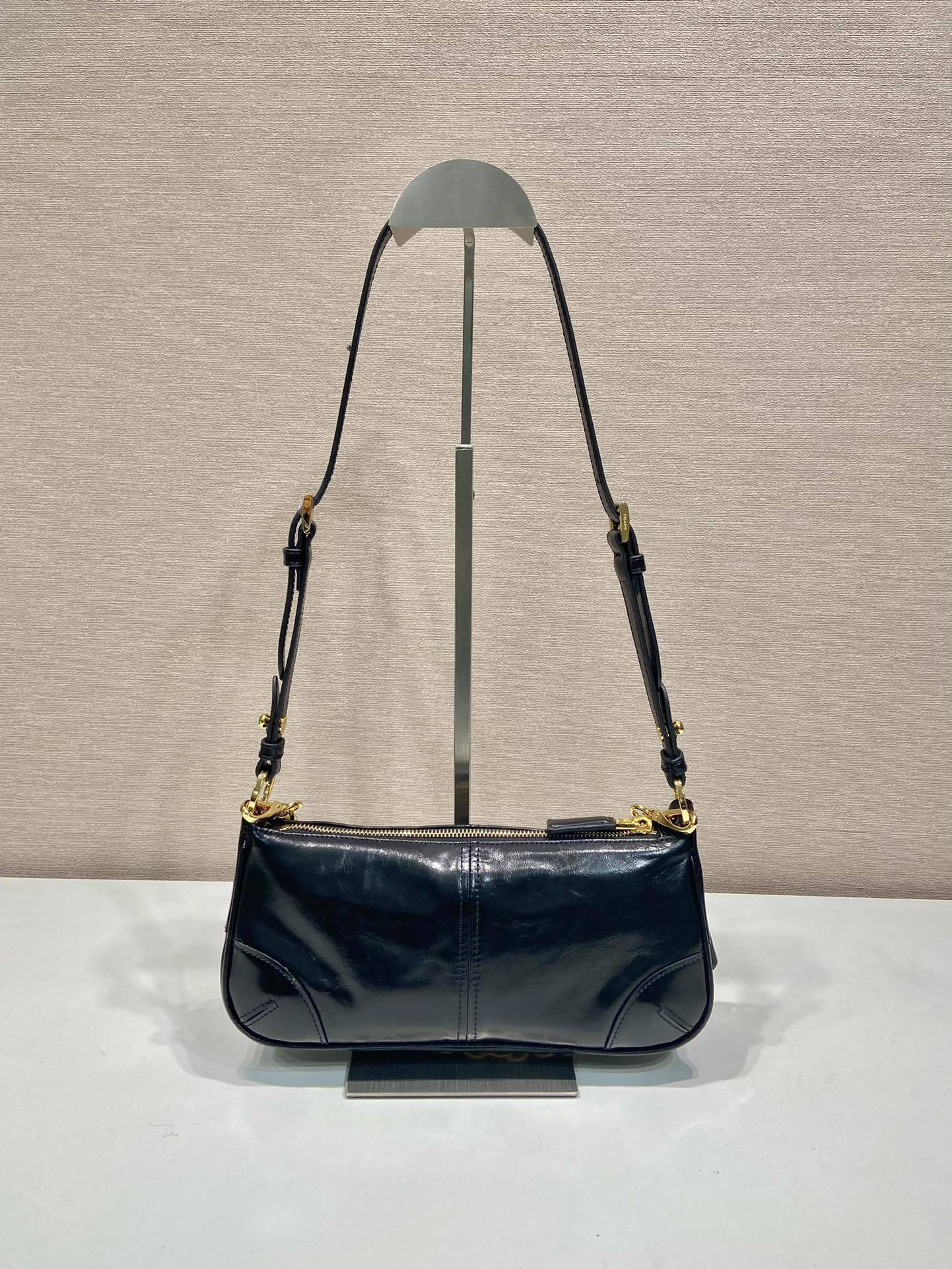 Prada Re-Edition 2002 Medium Leather Shoulder Bag