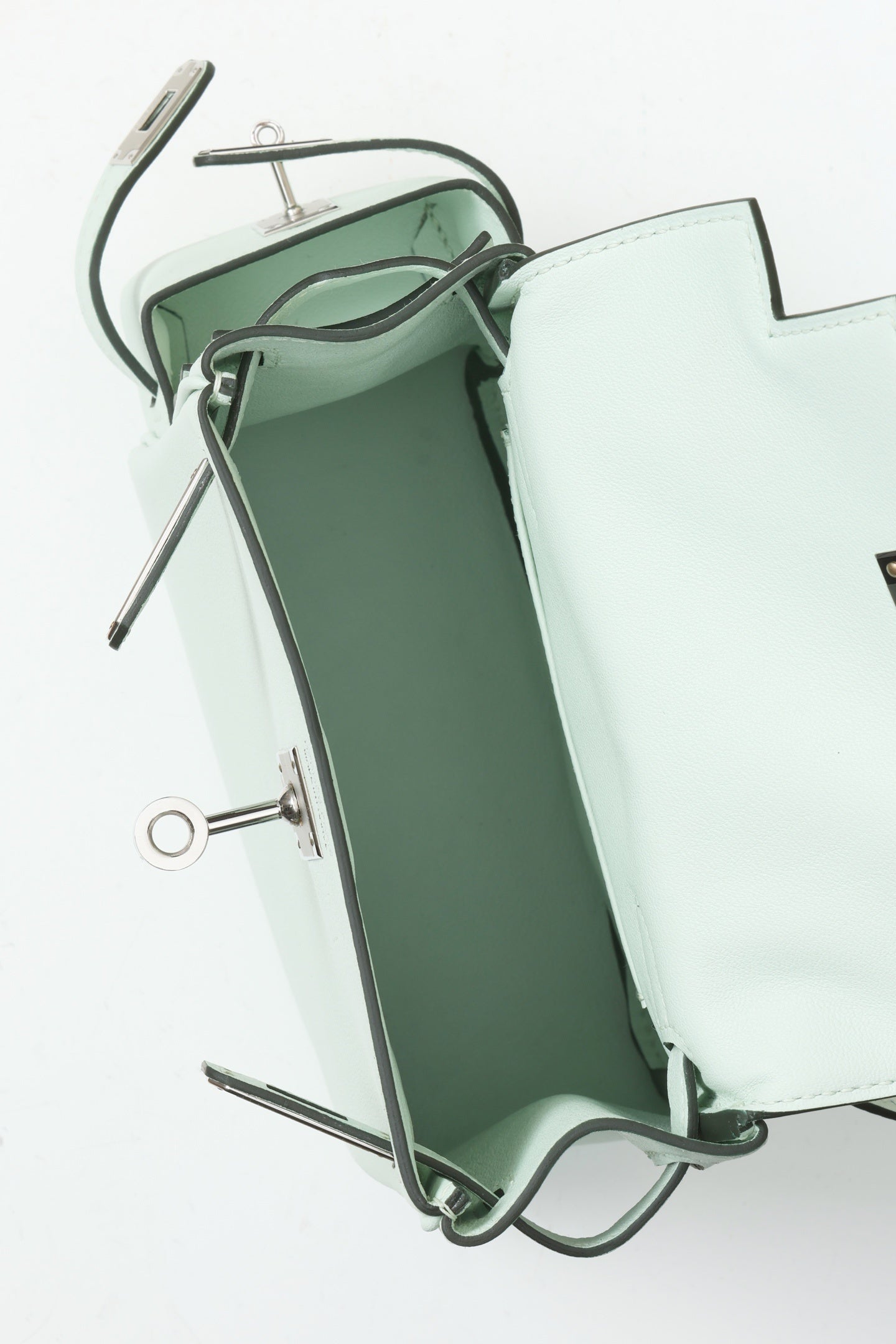 Hermès Kelly Jump Vert Peppermint Backpack