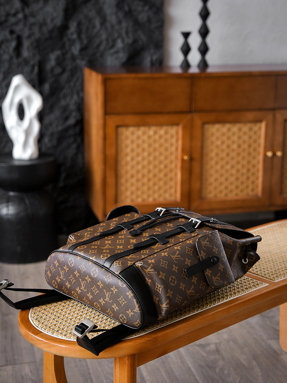 Louis Vuitton Christopher MM Backpack in Monogram Canvas