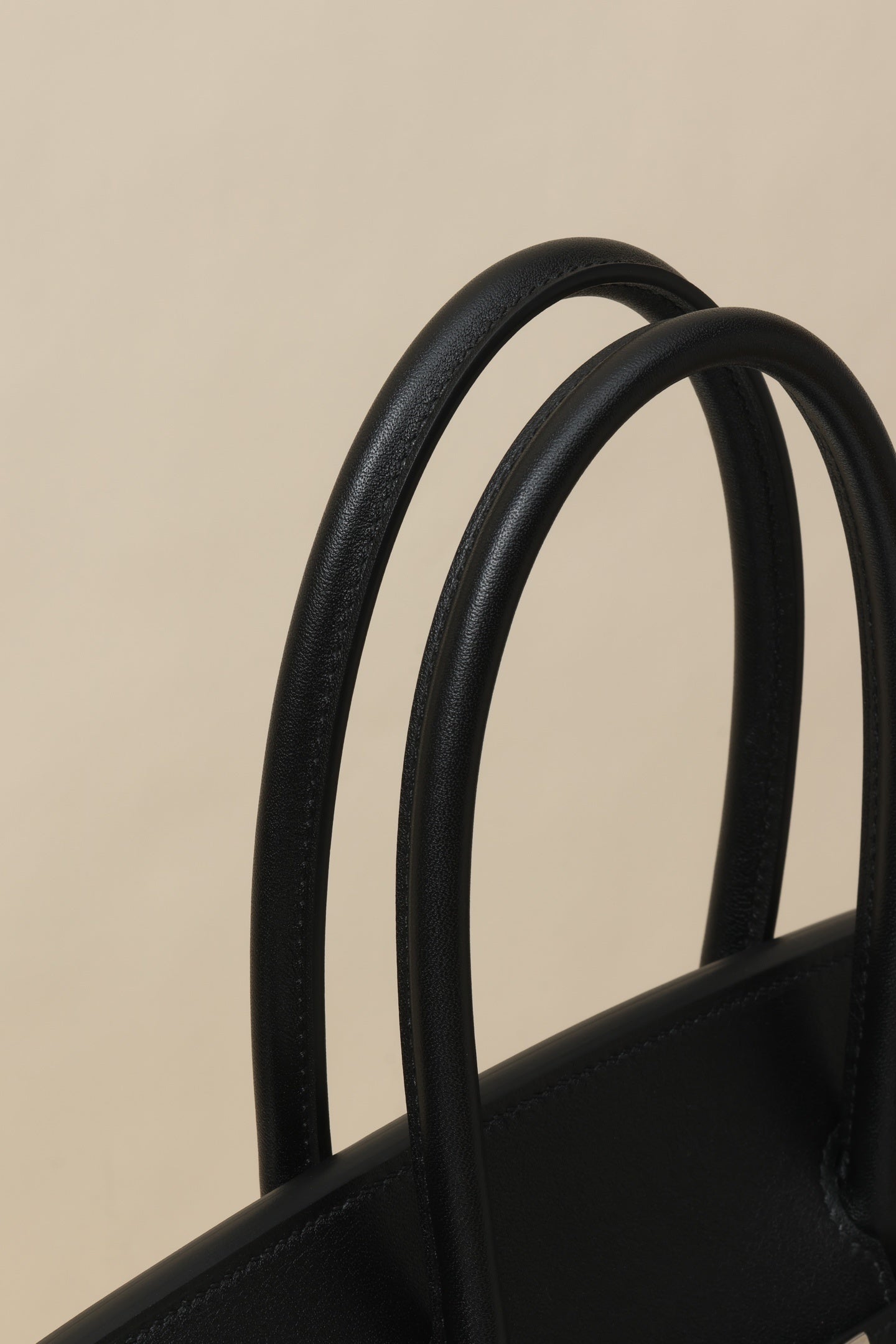 Hermès Birkin Shoulder Light 29 Black Swift & Denim