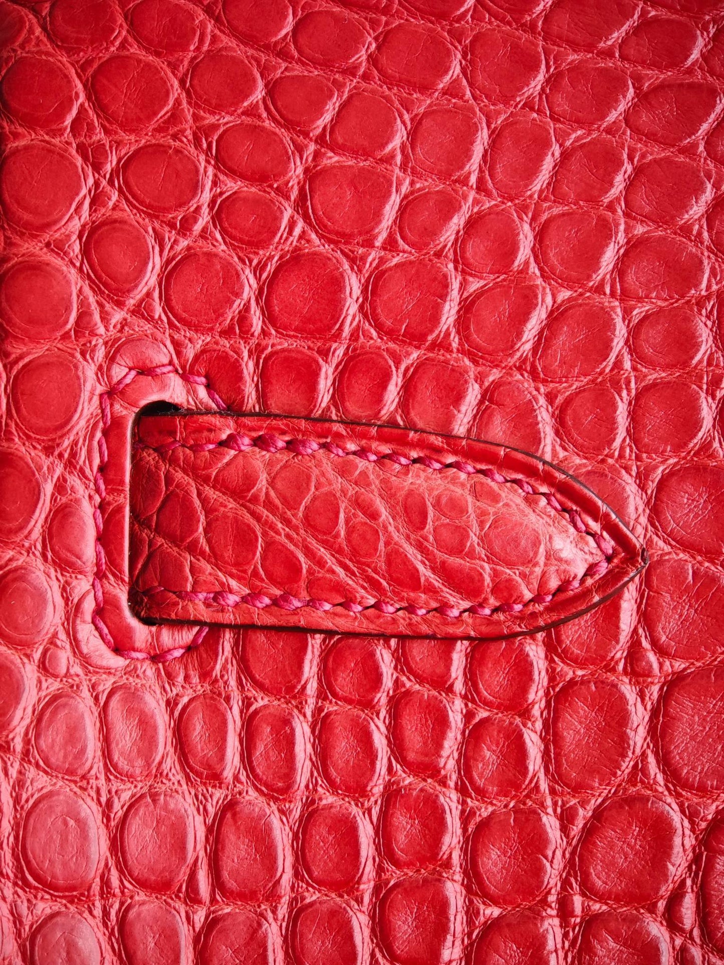 Hermès Birkin Red Crocodile Gold Hardware