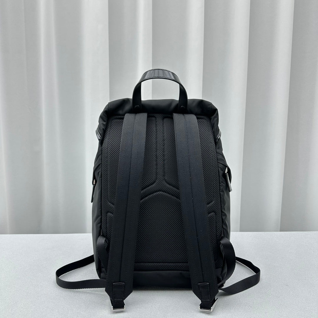 Prada Re-Nylon and Saffiano Leather Backpack