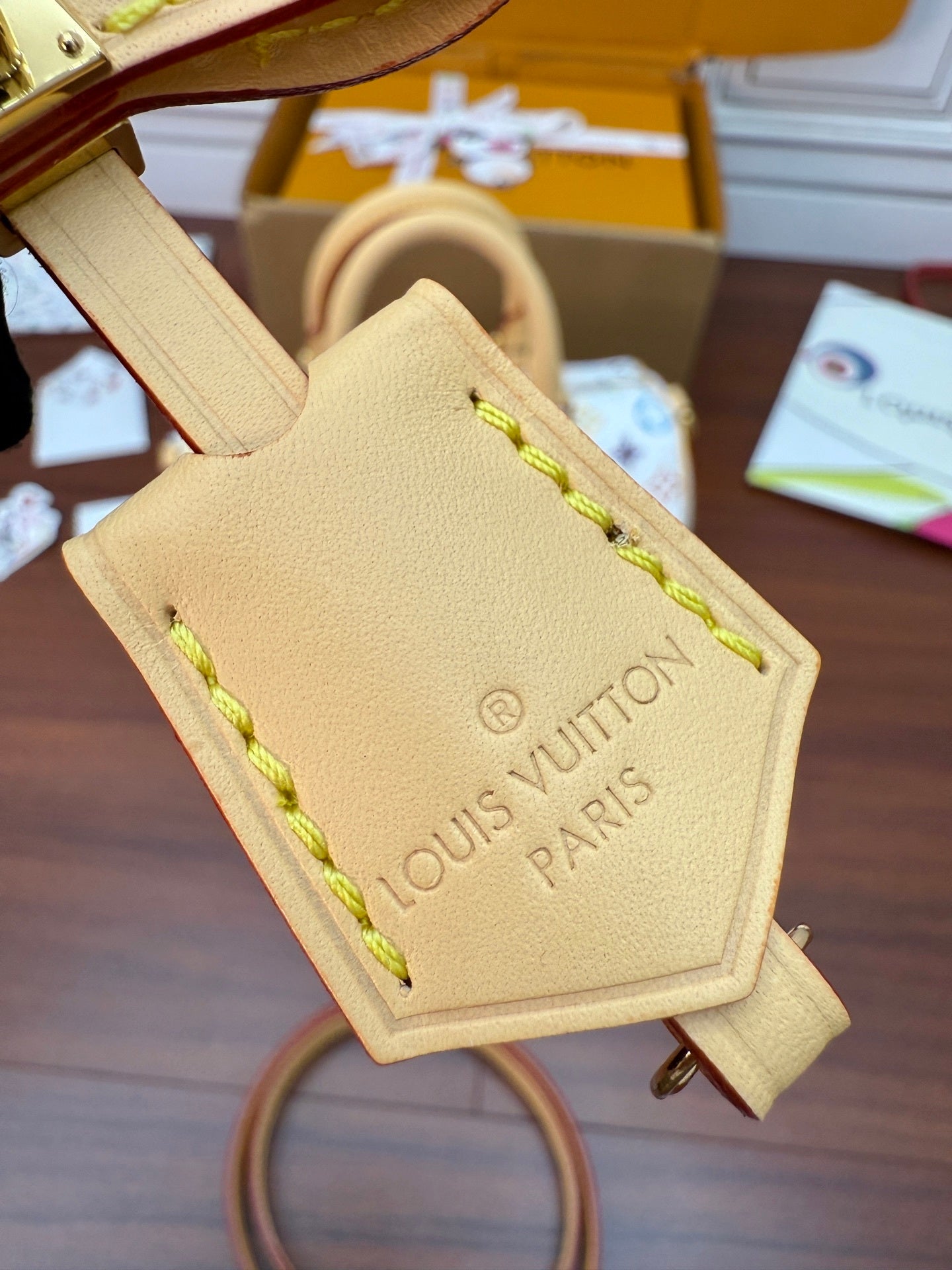 Louis Vuitton x Takashi Murakami Speedy Bandoulière 25 – White Multicolor Monogram Canvas