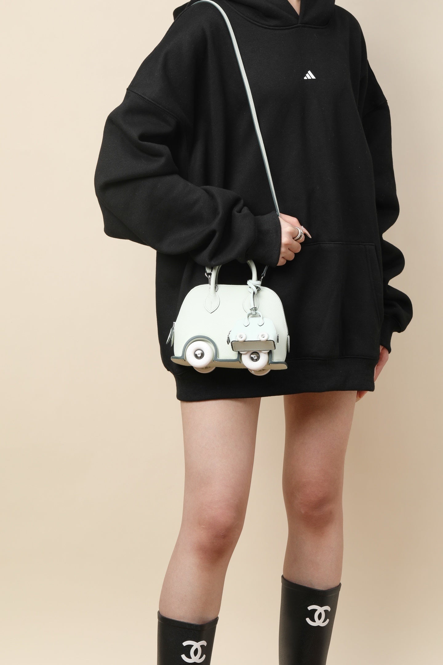 Hermès Bolide on Wheels – Iconic Designer Bag with Miniature Wheels