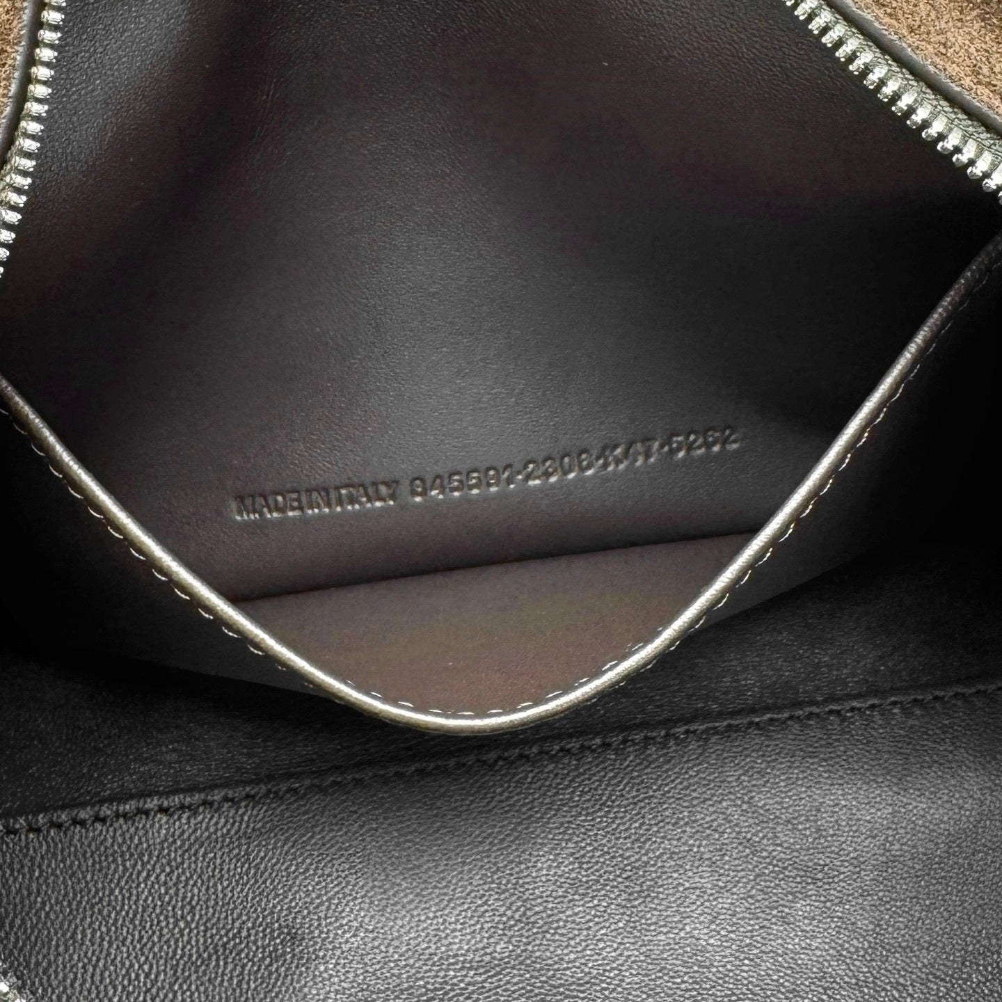Balenciaga Rodeo Suede Camera Bag Brown Calfskin